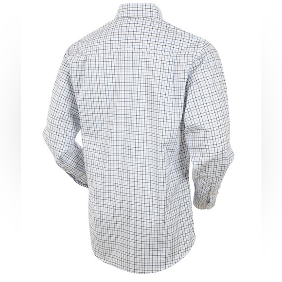 David Donahue 💎 Men’s Long Sleeve Dress Shirt Size 15 1/2 32/33 - Picture 13 of 14